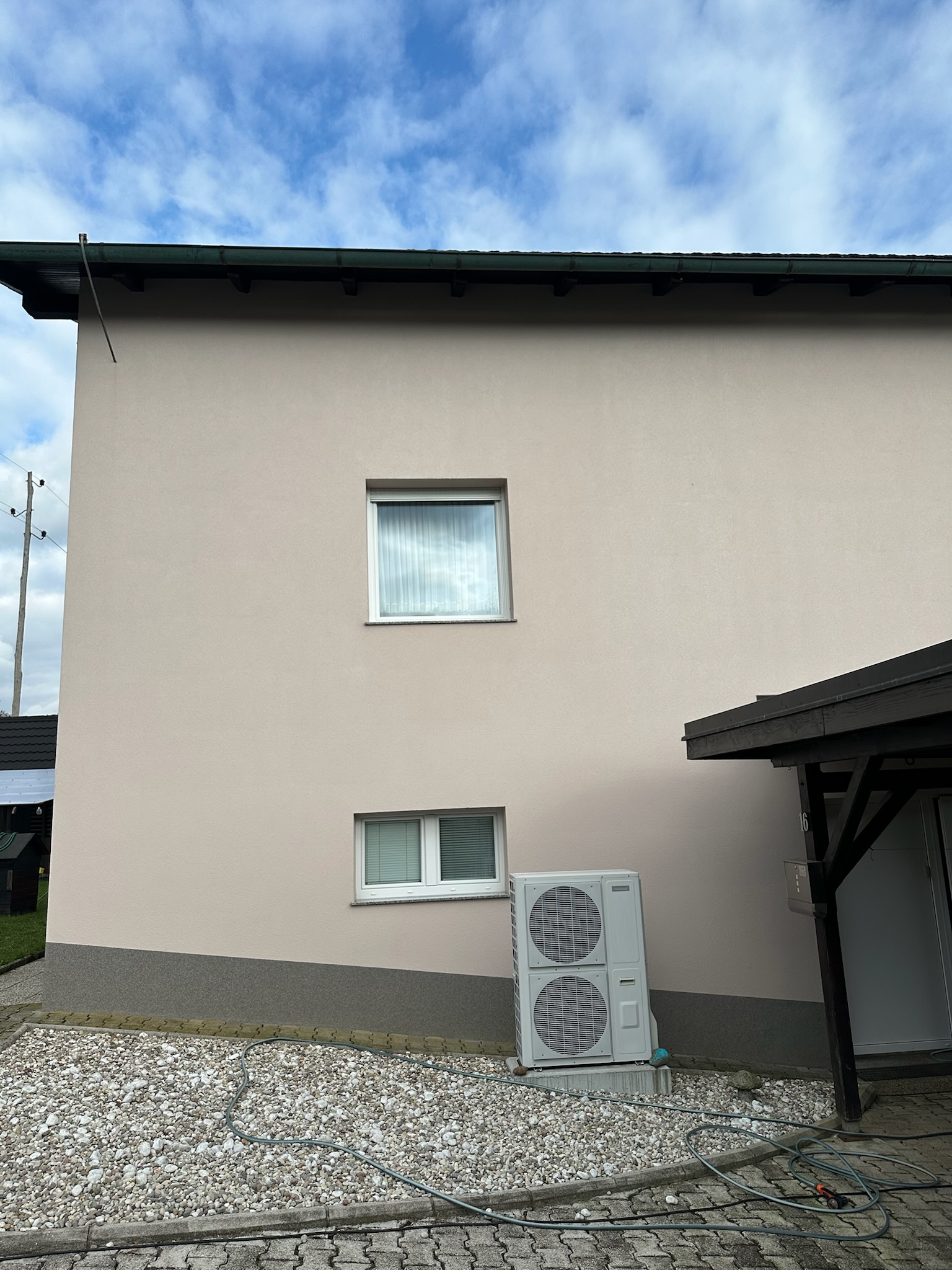 Fasada po čiščenju